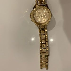 Karl Lagerfeld Gold Watch